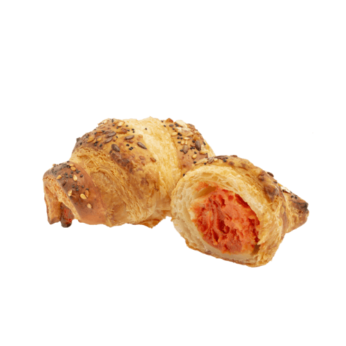 Tomato and mozzarella mini croissant