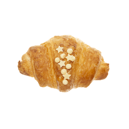 White filling croissant